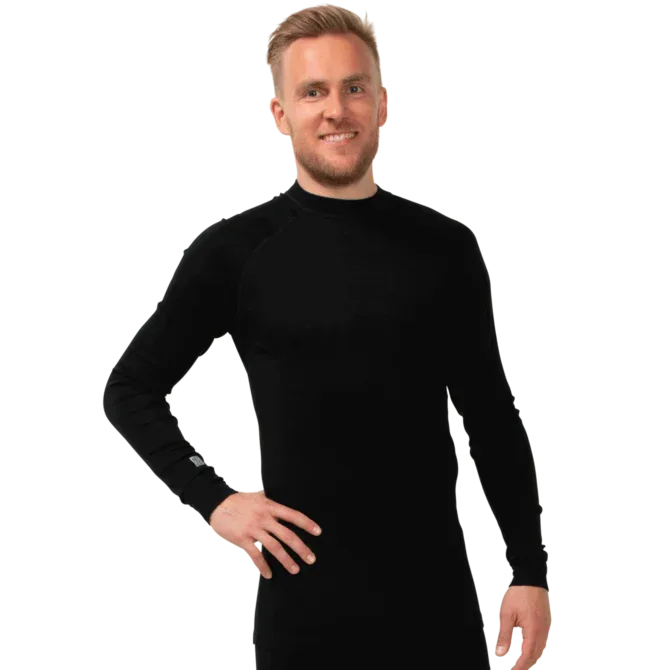 North Outdoor Active 210 merinovilla miesten aluskerraston paita - Happy Angler