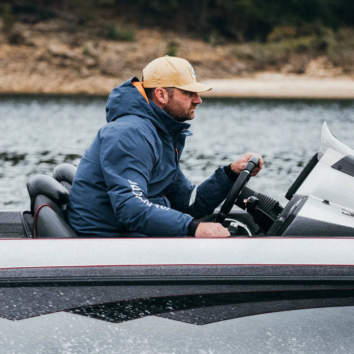 Grundens Transmit X Blue Abyss takki - Happy Angler