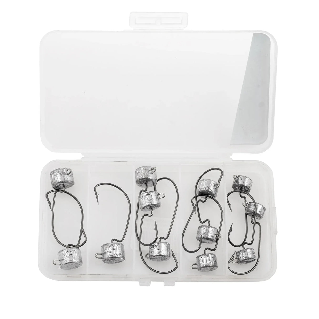 Veka NED Offset Ahven jigipäälajitelma 12 kpl - Happy Angler