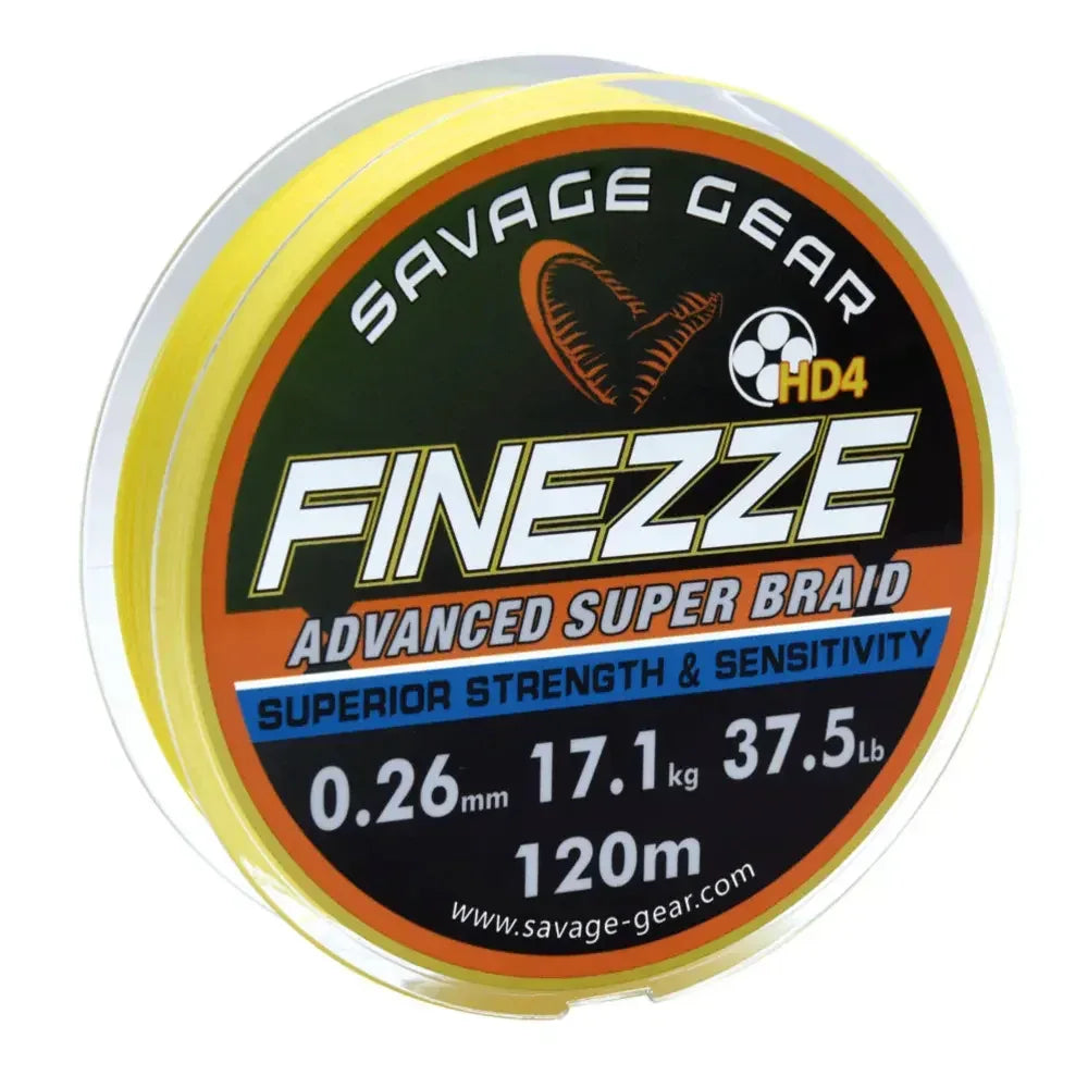 Savage Gear Finezze HD4 120 m kuitusiima - Happy Angler