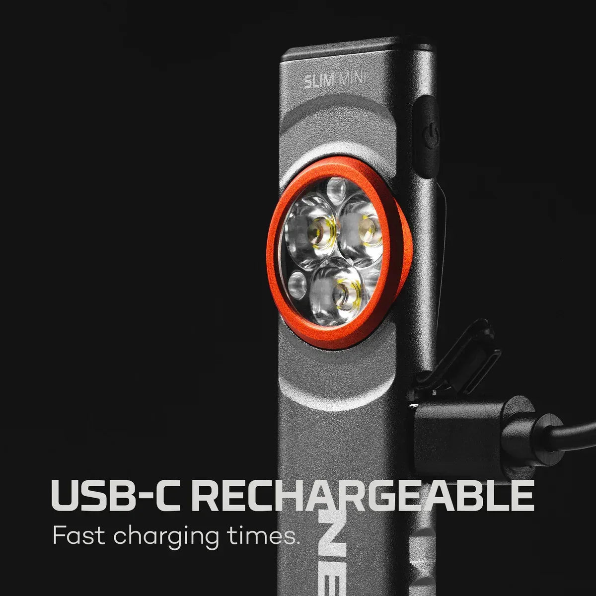 NEBO Slim Mini ladattava taskulamppu 250 lm - Happy Angler