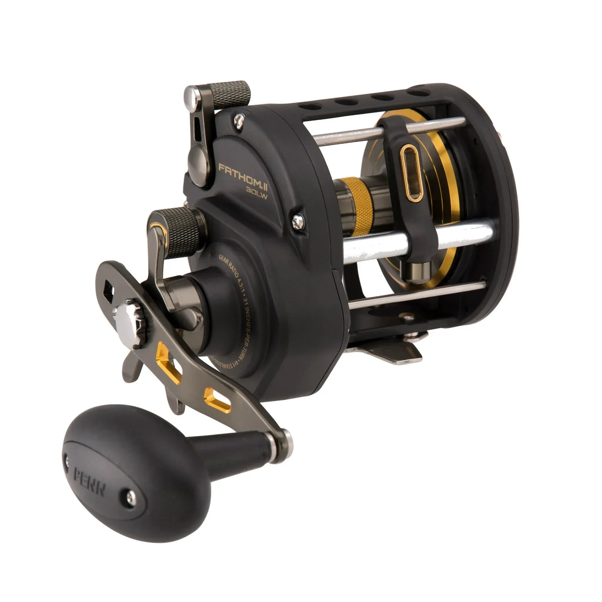 Penn Fathom II Level Wind hyrräkela siimalaskurilla - Happy Angler