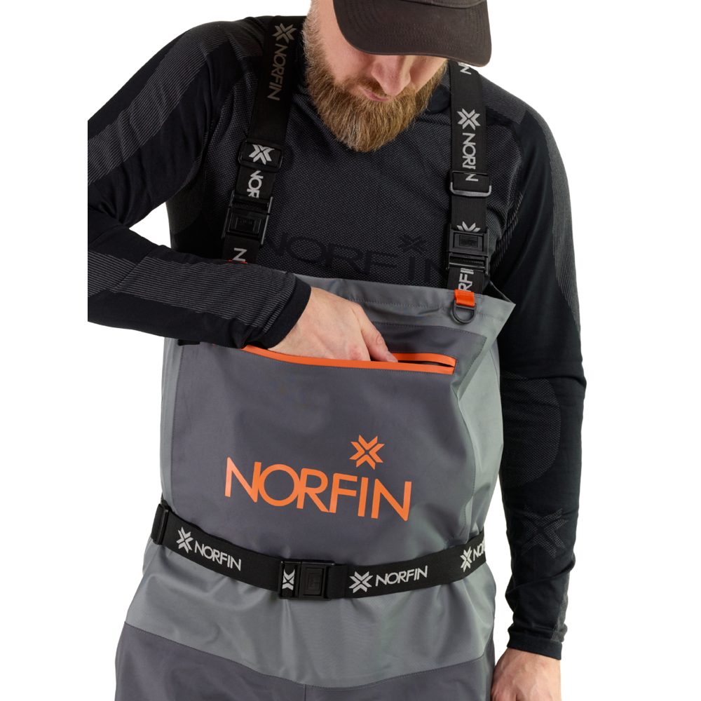 Norfin Pilot Gray kahluuhousut