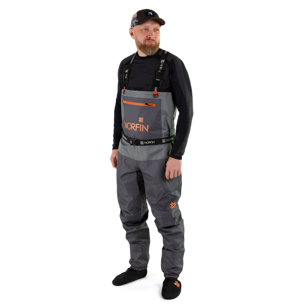 Norfin Pilot Gray kahluuhousut