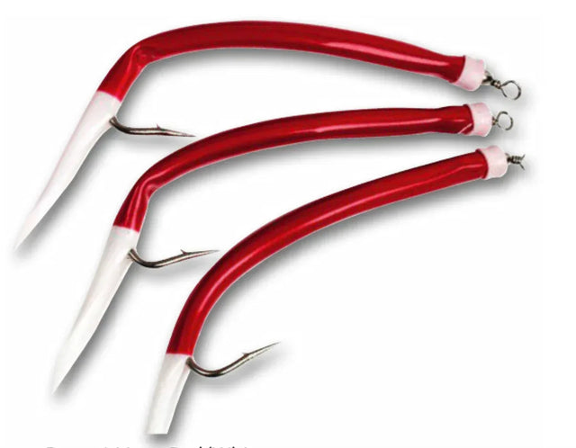 Fladen Rubber Mac Red/White kumimato - Happy Angler