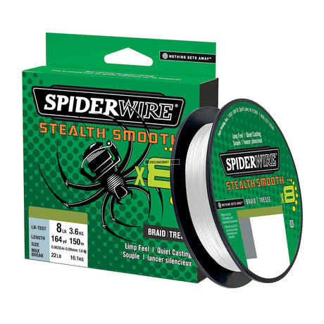 Spiderwire Smooth 8 valkoinen 150 m kuitusiima