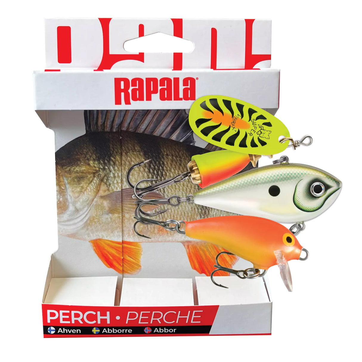Rapala Essentials Perch Cloudy 2.0 Lure Assortment