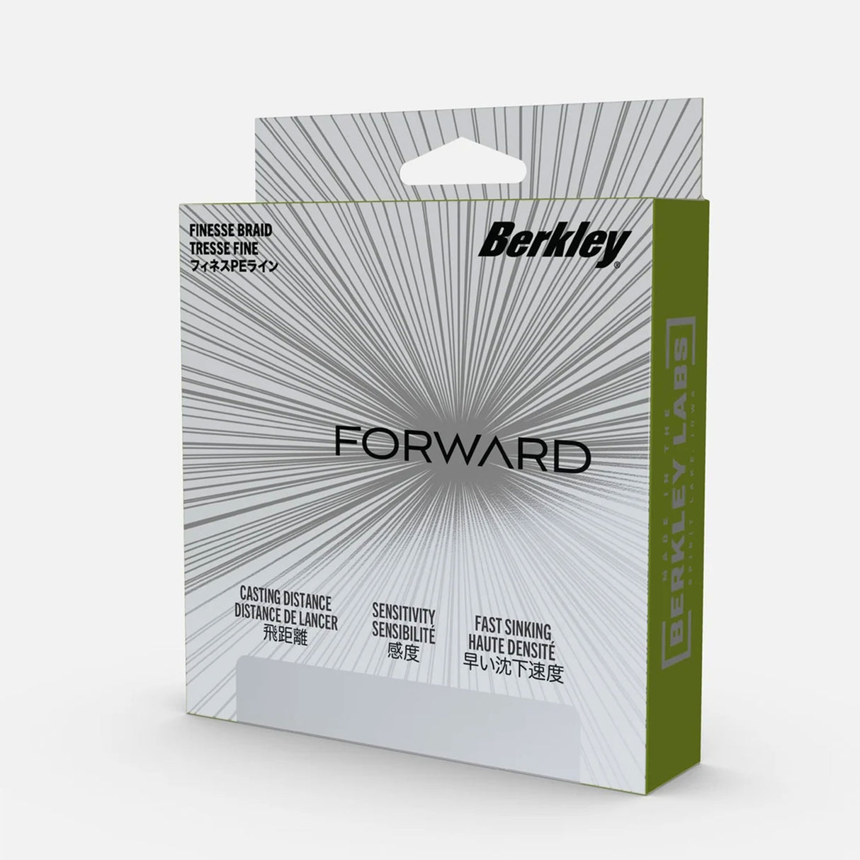 Berkley Forward Low Vis Green 300 m Braided Line