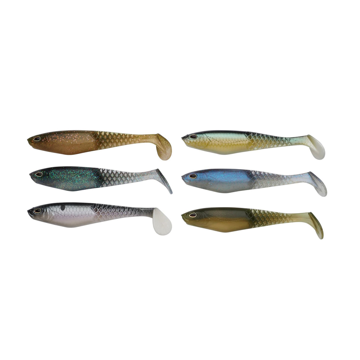 Berkley Cullshad 10 cm Clear Water Mix Jig 6-Pack