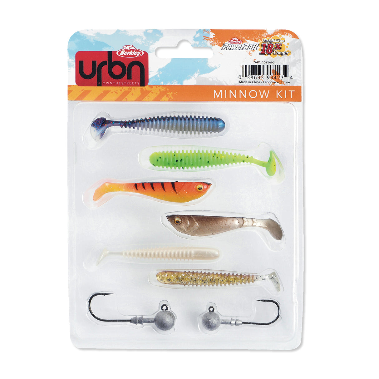 Berkley URBN Kit Minnow jigilajitelma