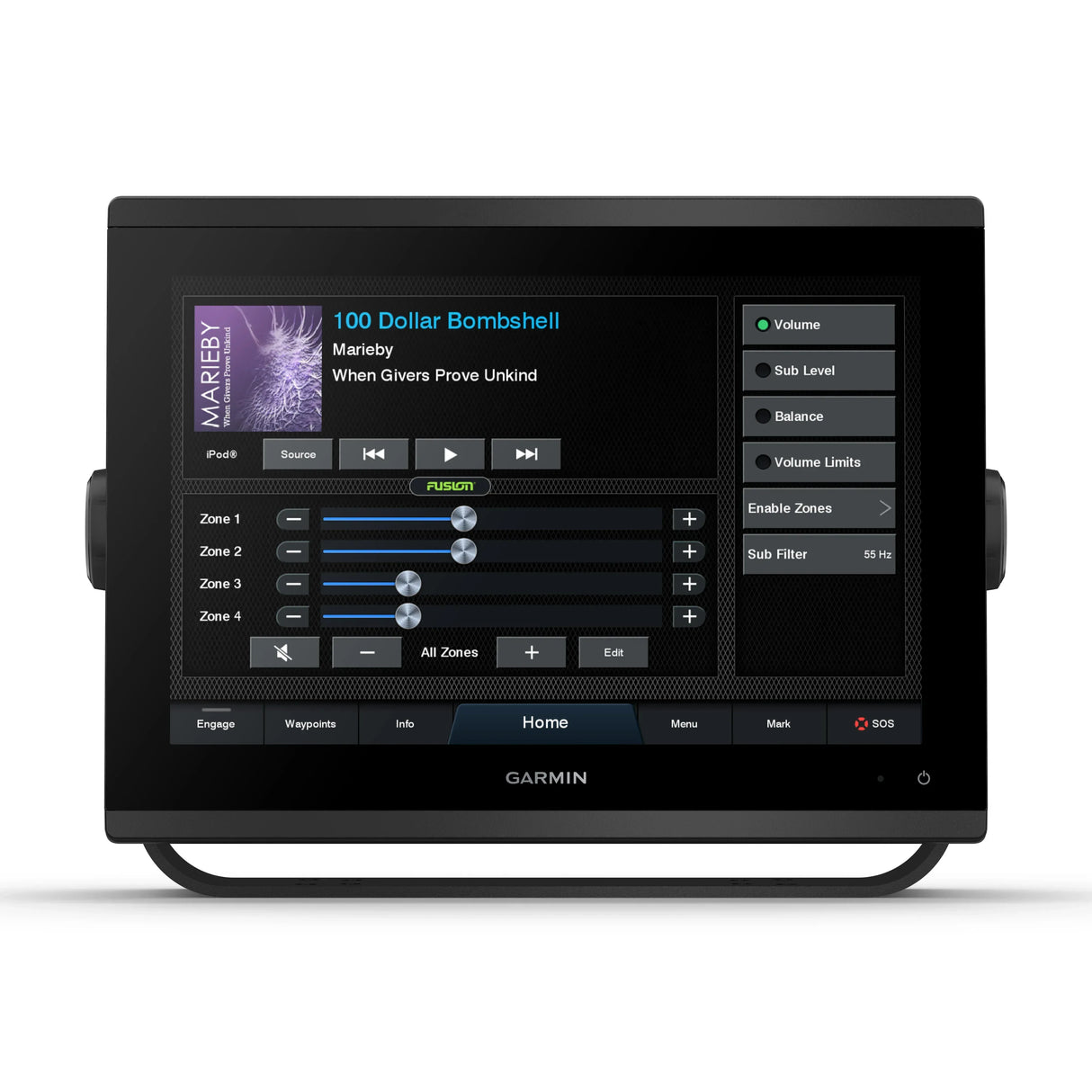 Garmin GPSMAP 1223xsv yhdistelmälaite - Happy Angler