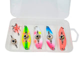 Flash Eye Kangos valopilkki 7 cm 4 kpl/pkt + koukut ja vara-LED - Happy Angler