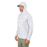 Grundens Tough Sun Masked Hoodie UPF50+ Fishing Shirt