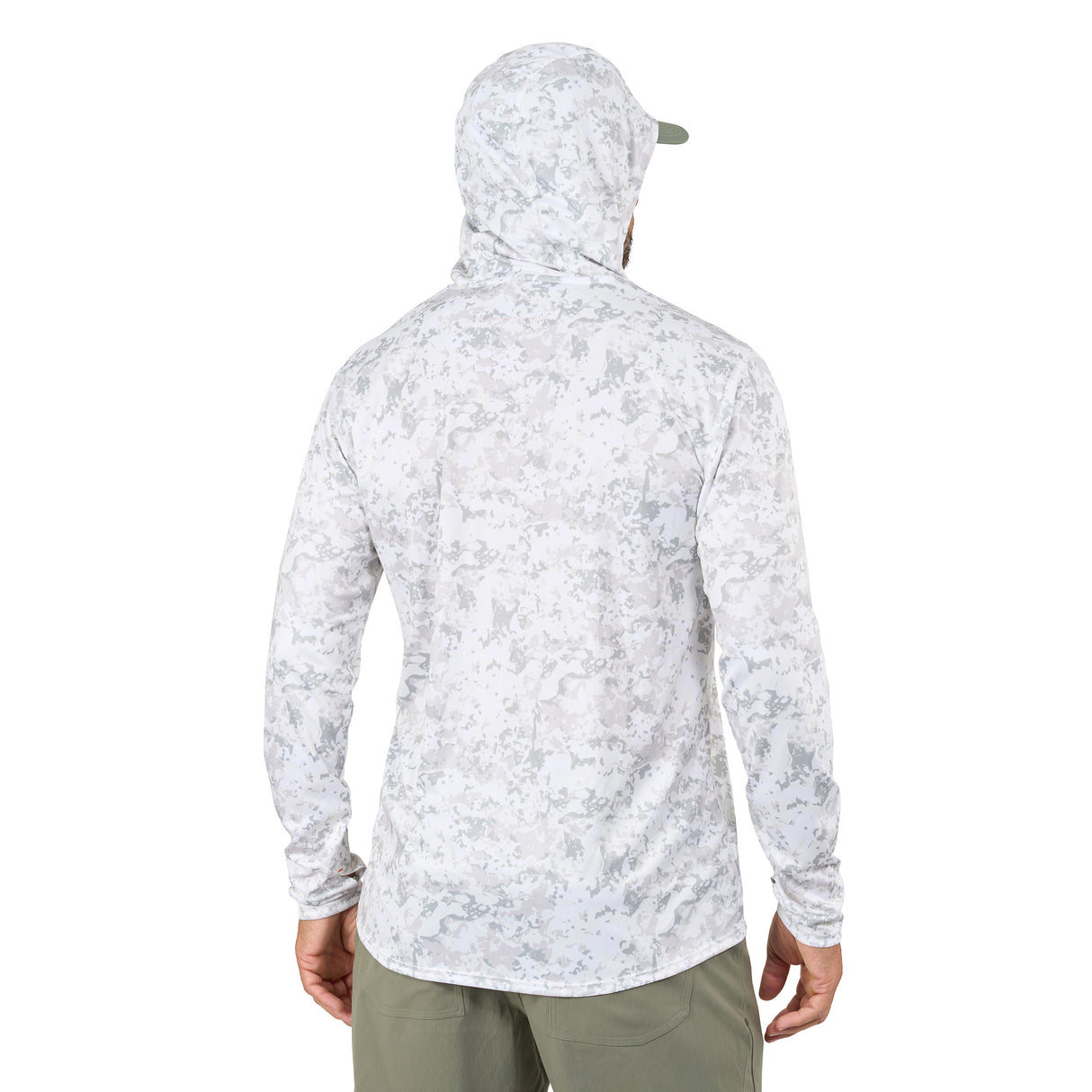 Grundens Tough Sun Masked Hoodie UPF50+ Fishing Shirt