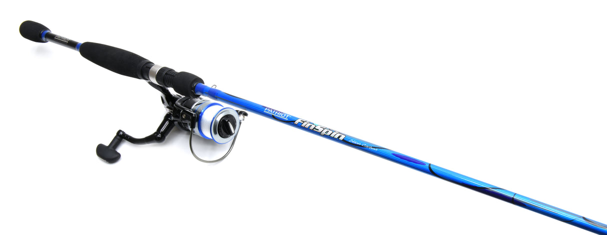 Patriot Finn Spin Spinning Combo w/ Line