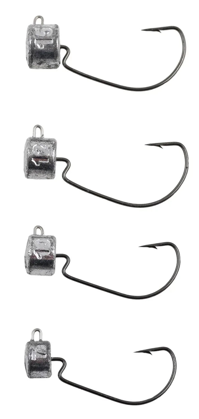 Veka NED Offset Ahven jigipäälajitelma 12 kpl - Happy Angler