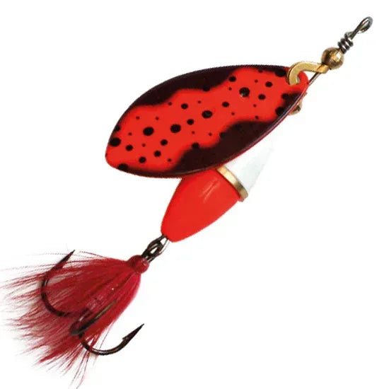 Myran Wipp Oranssi-Musta 10 g lippa - Happy Angler