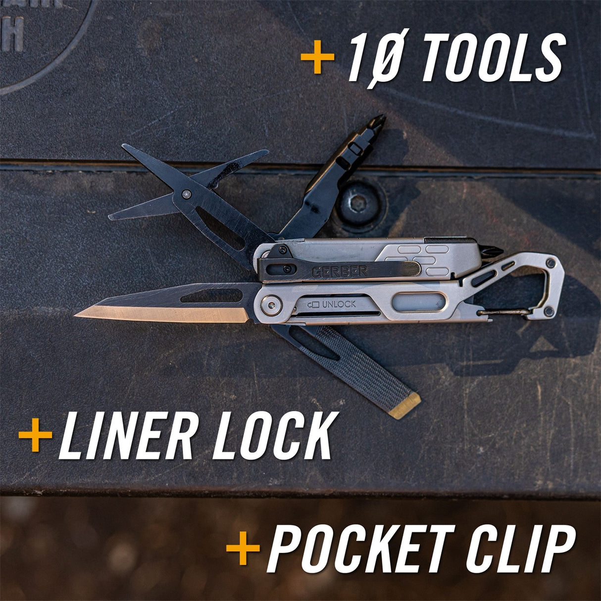 Gerber Stakeout Drive Silver Multi-Tool