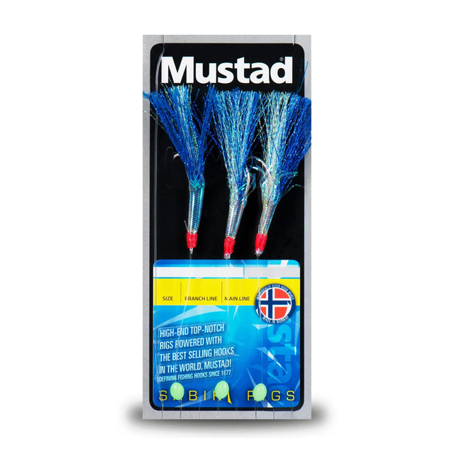 Mustad Blue Flasher Rig litka - Happy Angler