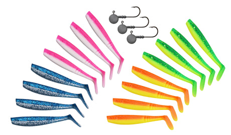 Patriot Jig-It 6,5 cm jigilajitelma 16+3 kpl/pkt - Happy Angler