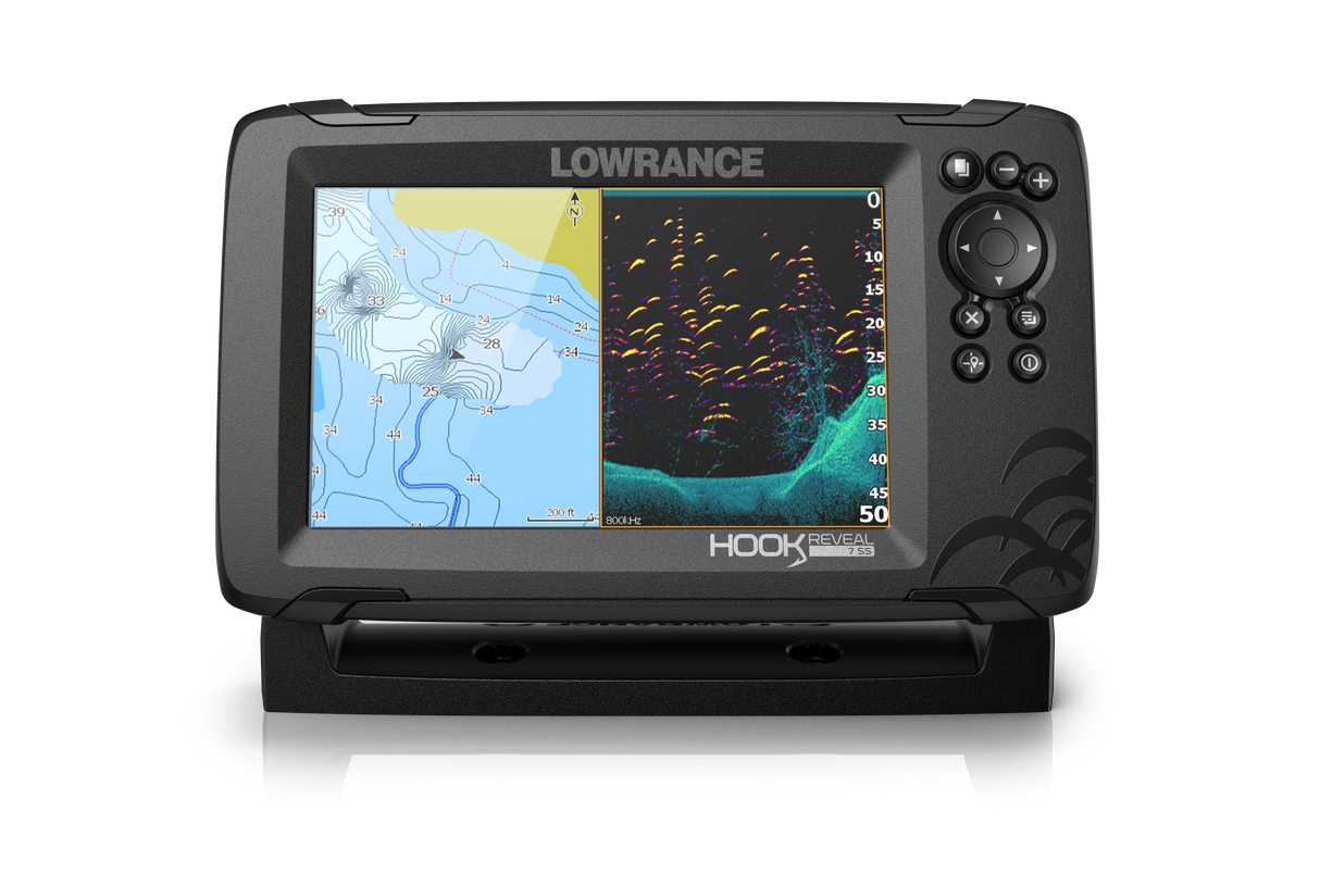 Lowrance HOOK Reveal 7 TripleShot Combo Device