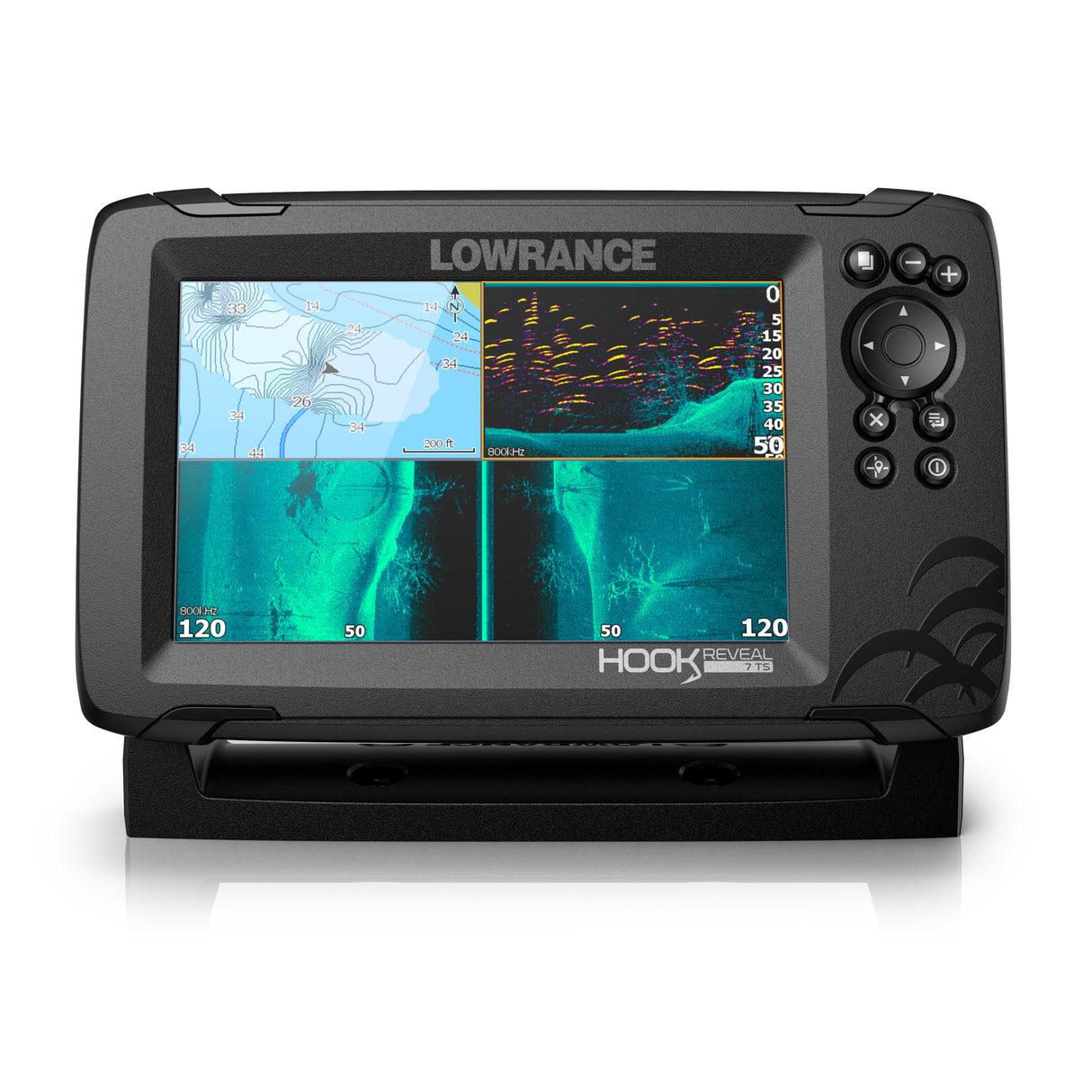 Lowrance HOOK Reveal 7 TripleShot Combo Device