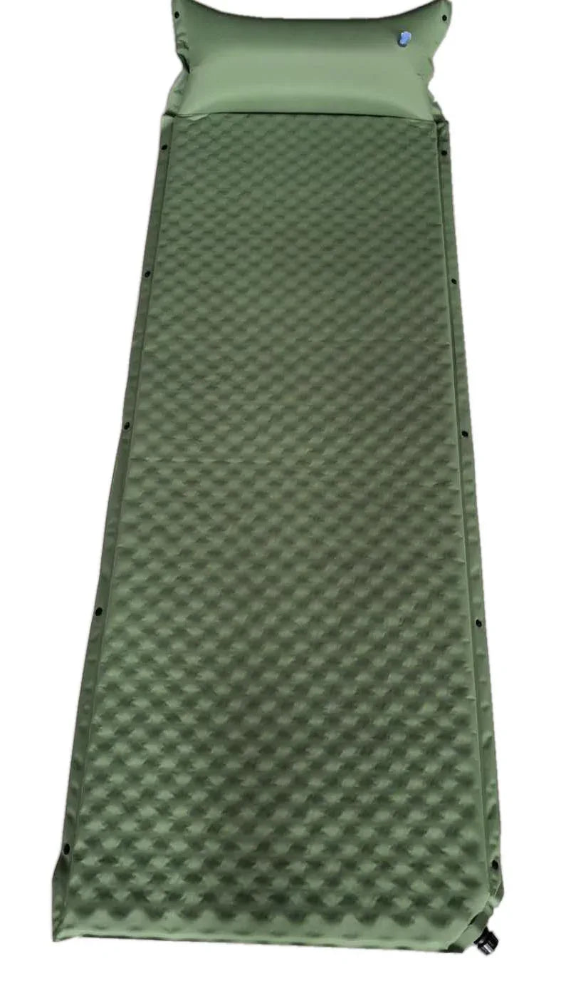 Retki ilmatäytteinen makuualusta tyynyllä - Happy Angler E-commerce