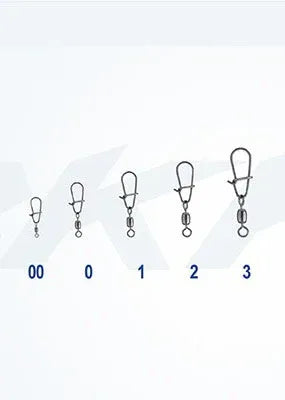 BKK Duolock Snap Swivel 51 lukkoleikari 5 kpl/pkt - Happy Angler