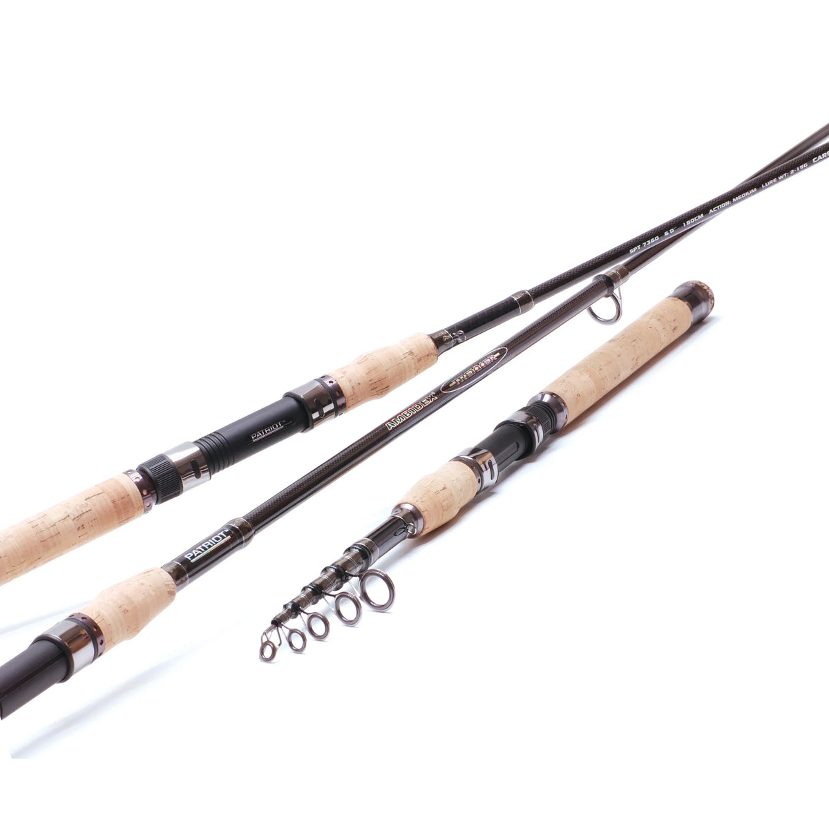 Patriot Ambidex Trekker Spinning Reel Rod