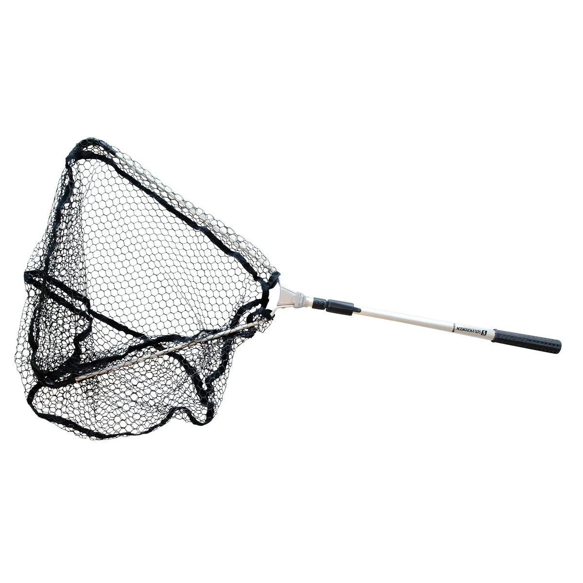 Solvkroken Maxi Telescopic Folding Landing Net w/ Rubber Netting