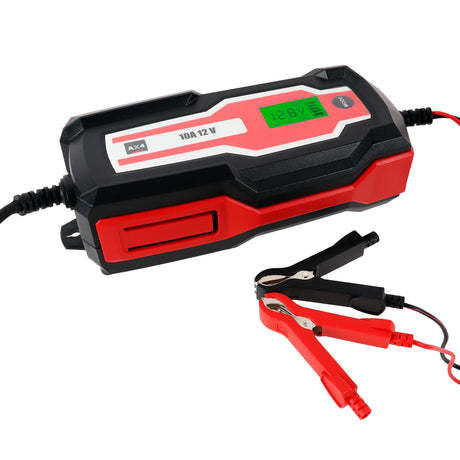 AX4 12V 10A akkulaturi (AGM, GEL, LiFePo4, lyijyakku) - Happy Angler