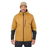 Grundens Turbulence Hybrid Hoodie Whiskey huppari / takki - Happy Angler