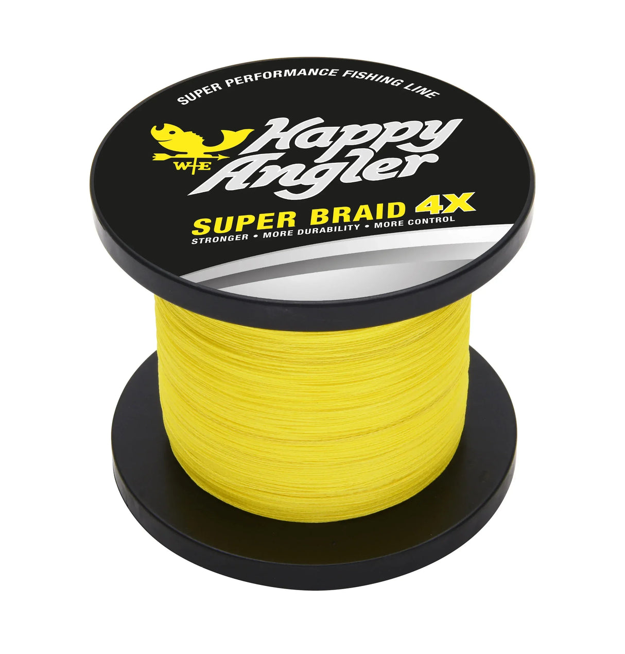 Happy Angler 4X 1000 m keltainen kuitusiima - Happy Angler