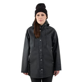 Grundens 1926 Regnkläder Coat Black naisten sadetakki - Happy Angler