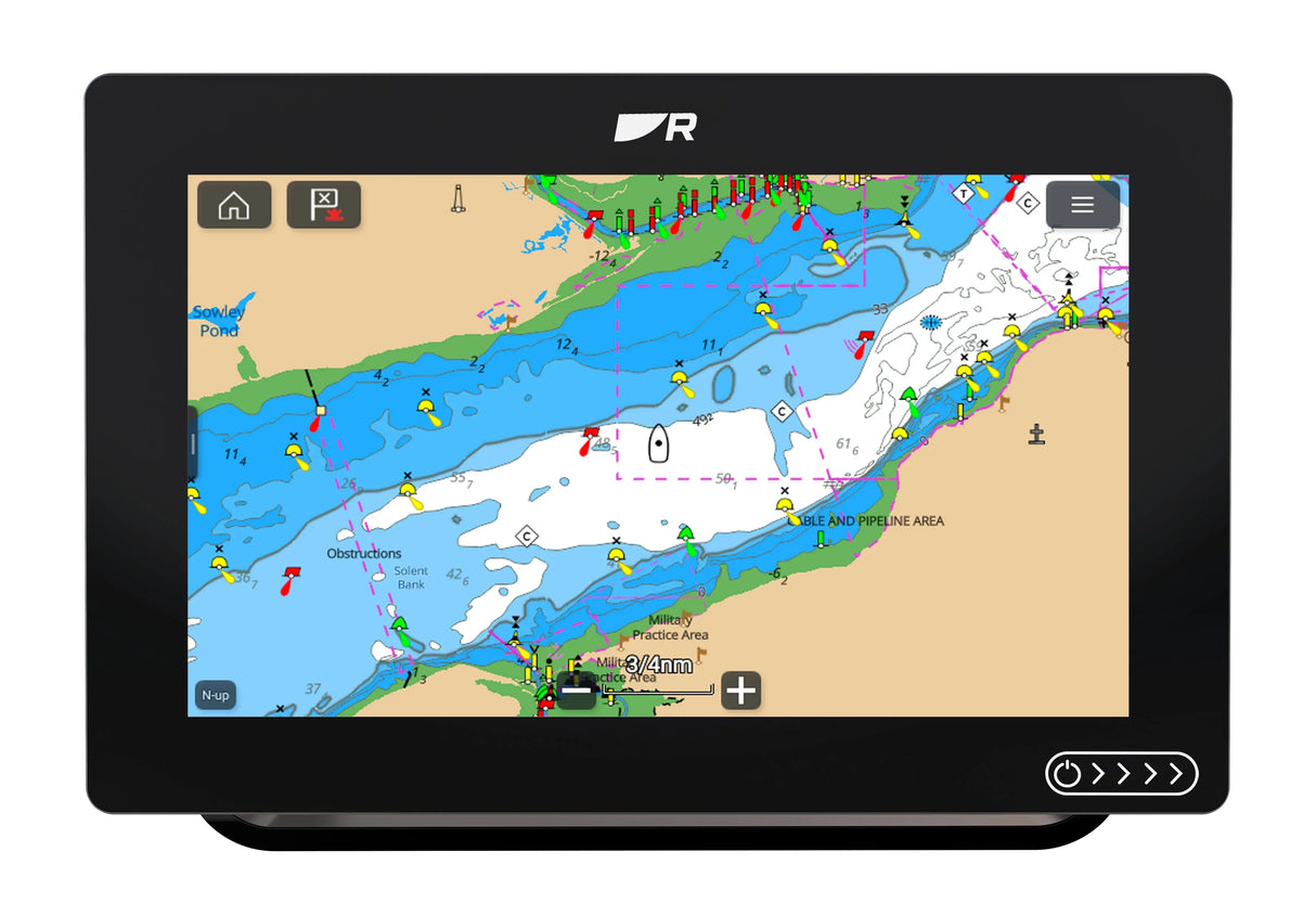 Raymarine AXIOM+ 9 RV yhdistelmälaite + Pohjois-Euroopan kartta - Happy Angler