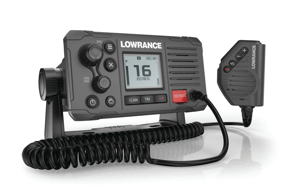 Lowrance LINK-6-S Black VHF puhelin - Happy Angler