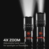 NEBO Slyde King 2K Rechargeable Flashlight 2000 + 500 lm