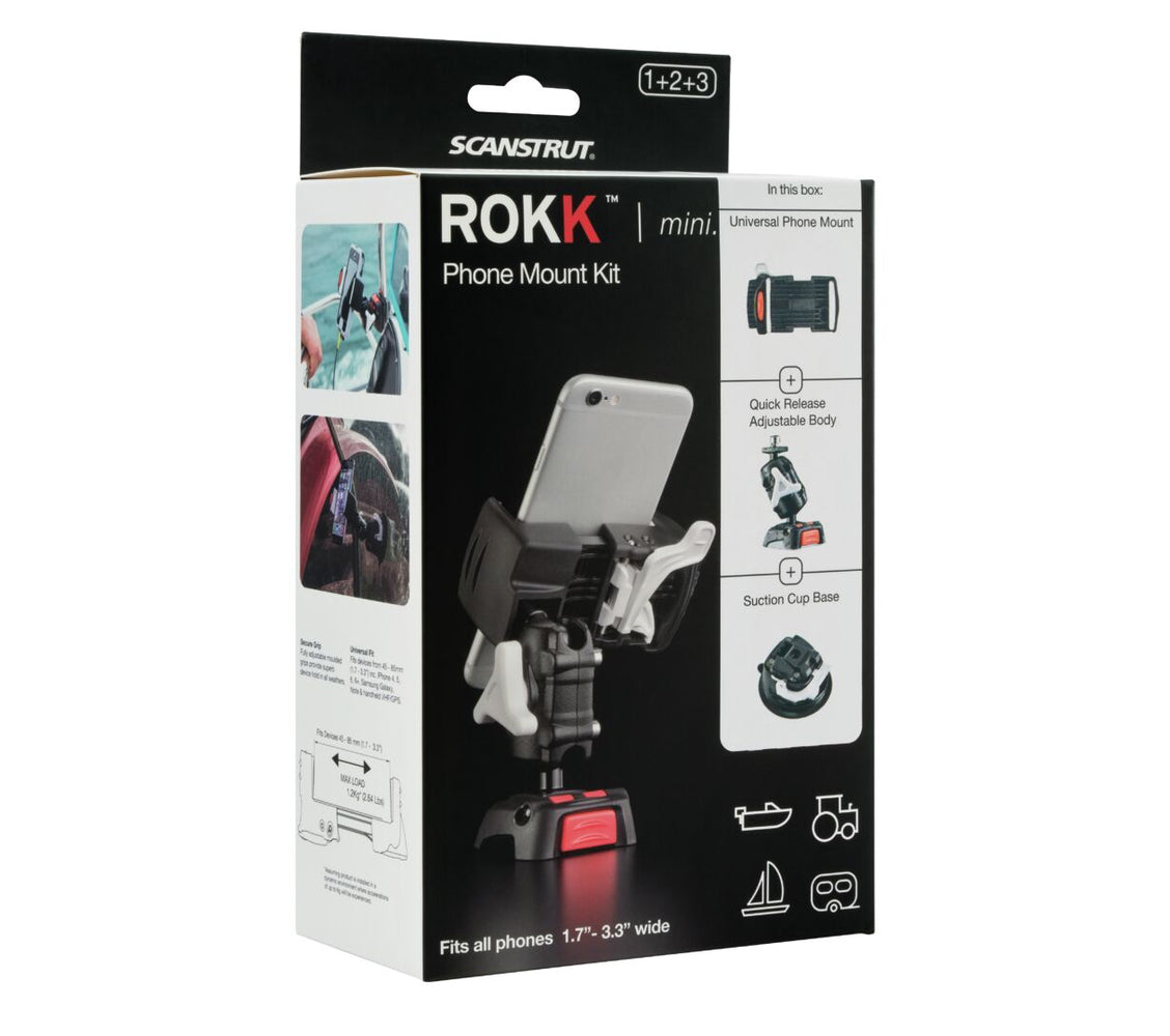 Scanstrut ROKK Mini kiinnikesarja puhelimelle pinta-asennus