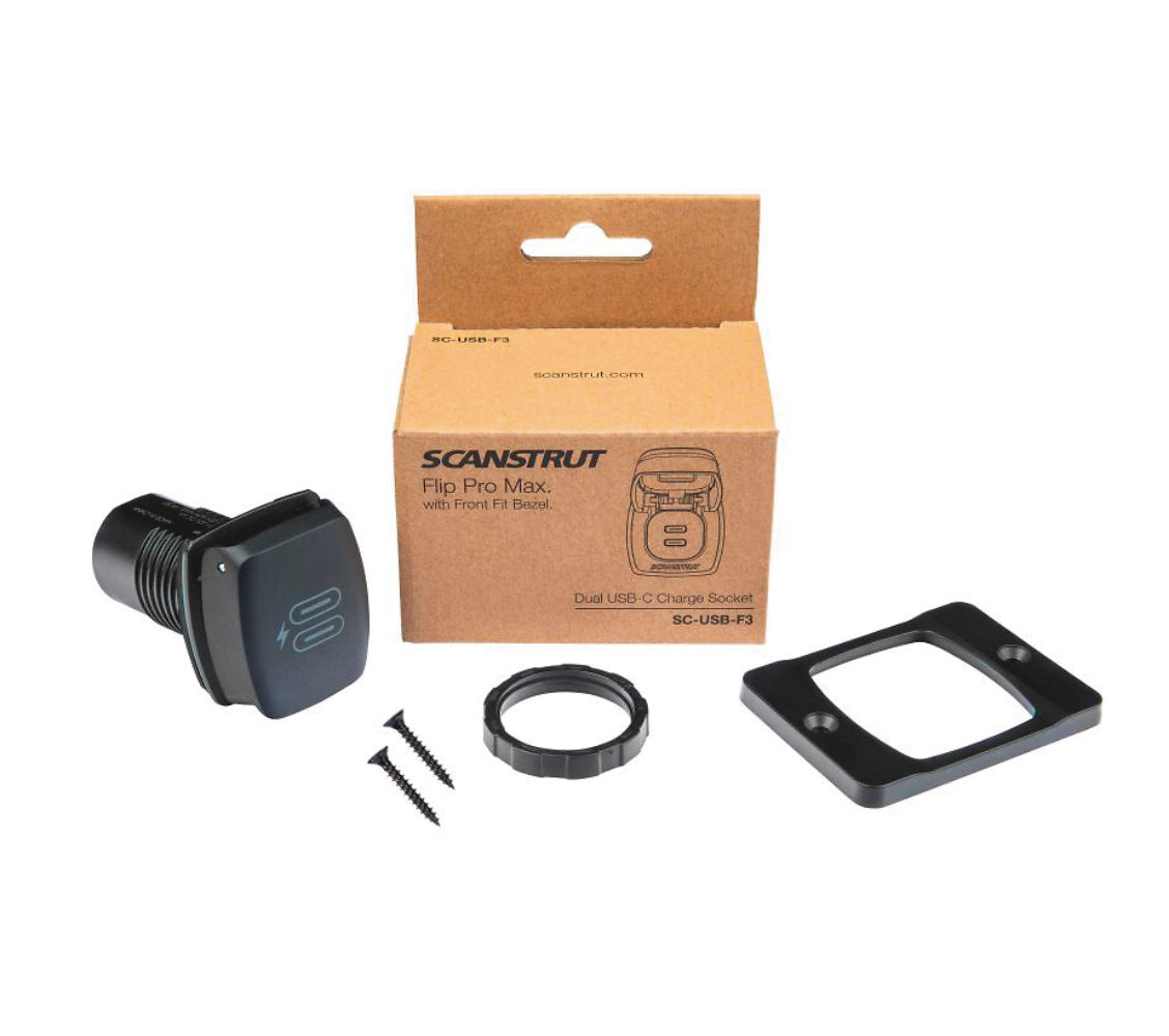 Scanstrut Flip Pro Max2 X USB-C laturi