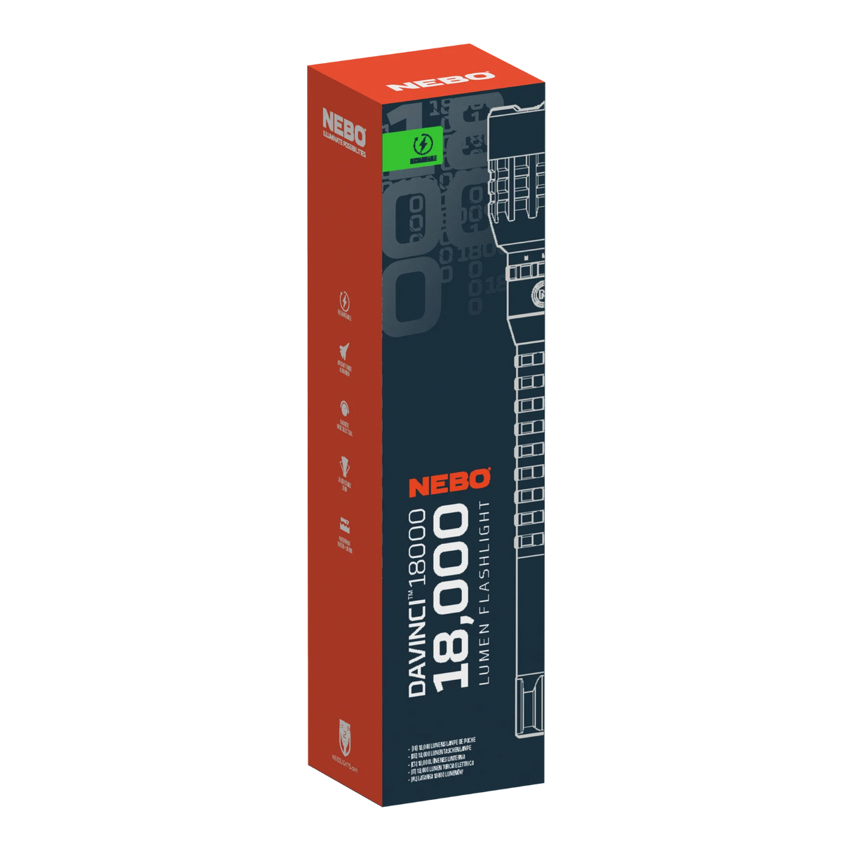 NEBO Davinci 18000 Torch