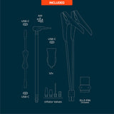 NEBO Ultima EU Jump Starter + Powerbank + Compressor