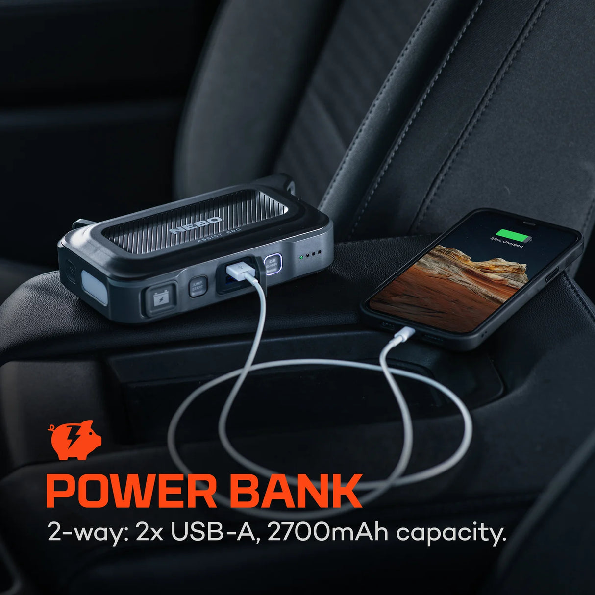 NEBO Assist 800 Jump Starter + Powerbank