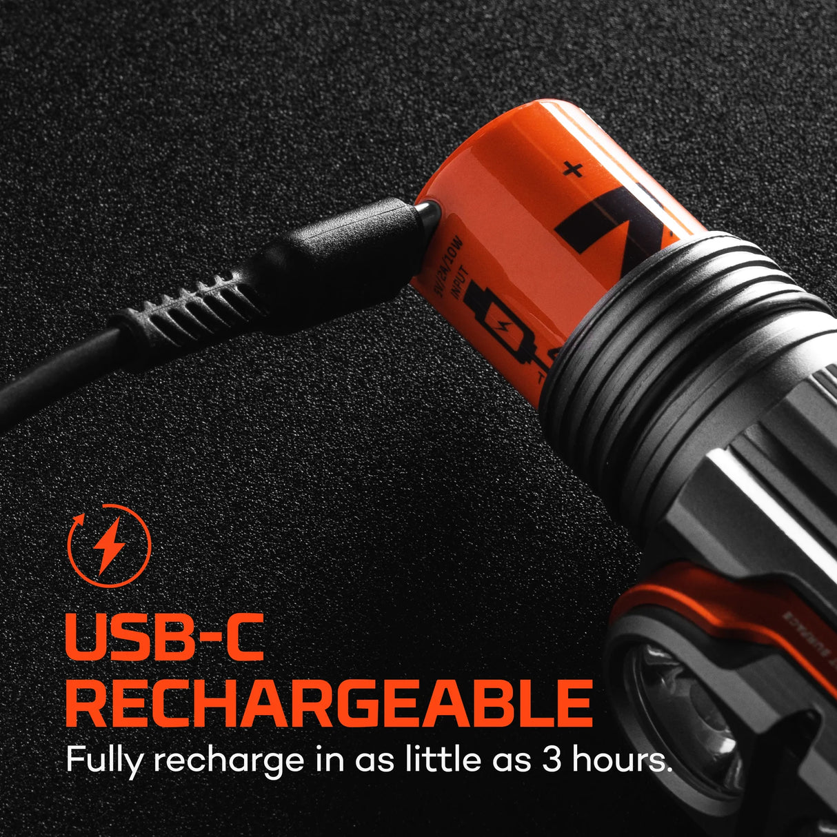 NEBO Transcend 3000 Rechargeable Headlamp