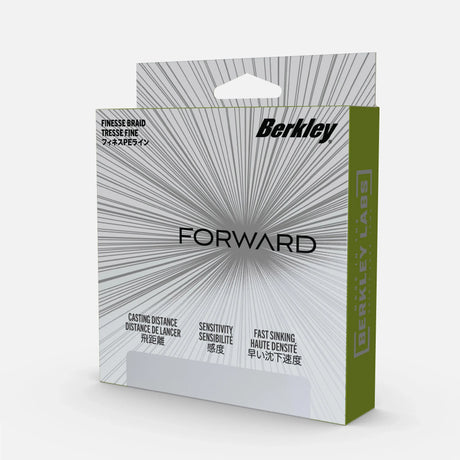 Berkley Forward Finesse Braid Low Vis Green 1800 m kuitusiima - Happy Angler