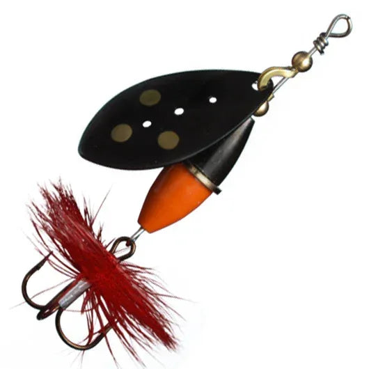 Myran Wipp Oranssi-Musta 10 g lippa - Happy Angler