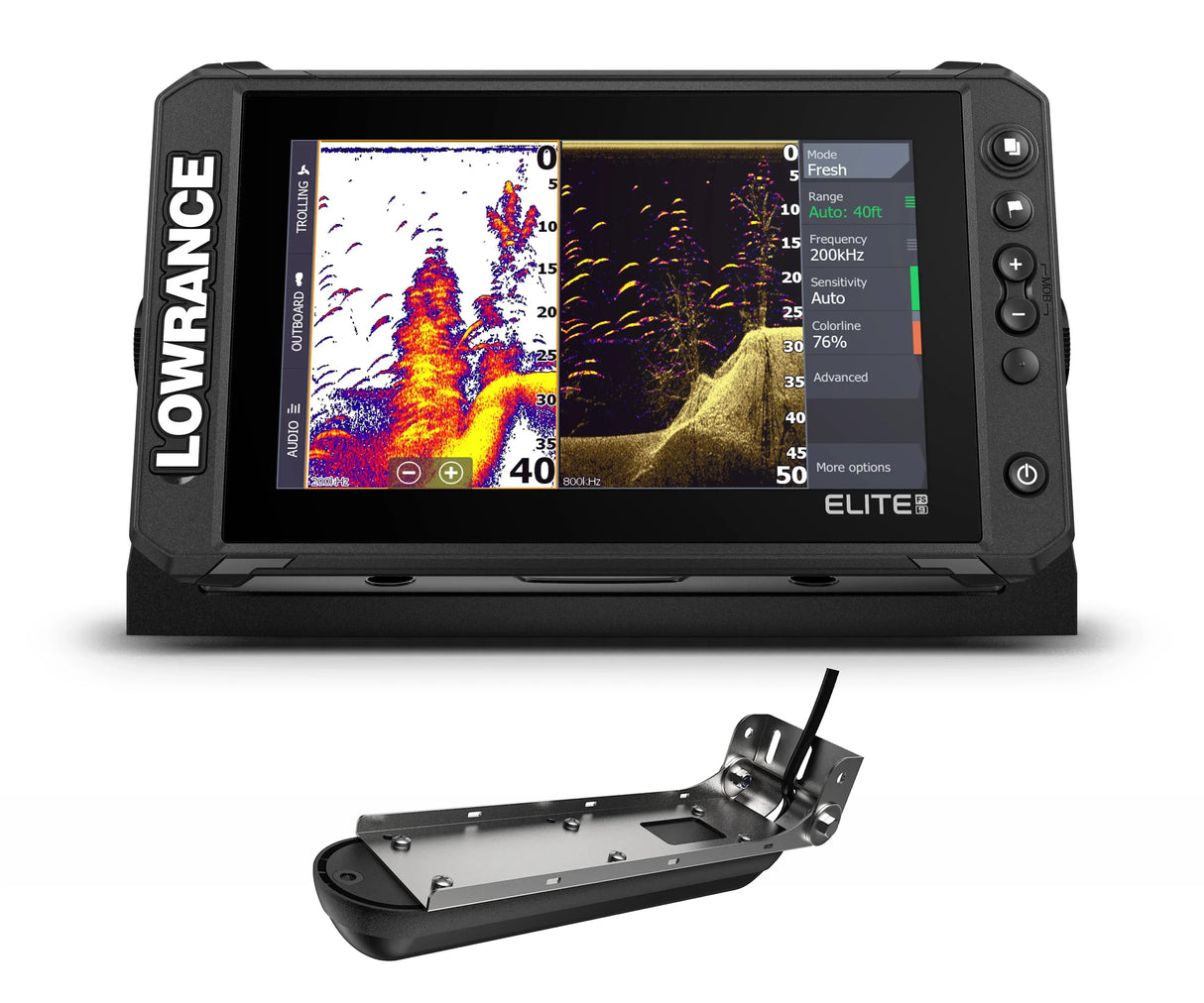 Lowrance Elite FS 9" yhdistelmälaite Active Imaging 3-in-1 anturilla - Happy Angler