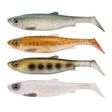 Savage Gear 3D Herring Shad 13 cm Clear Water Mix jigi 4 kpl/pkt