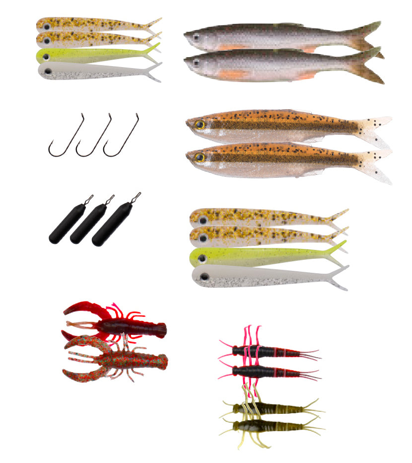 Savage Gear Dropshot Pro Pack Jig Assortment 22-Pack