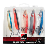 DAM Salmon Pack 28-35 g Spoon Lure Assortment 5-Pack