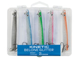 Kinetic Belone Glitter 16 g Spoon Lure 5-Pack